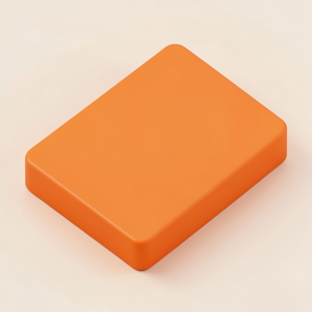 Isometric 3D render of an offline classroom notice board in warm navy lighting